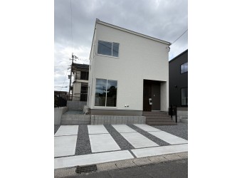 鹿児島市のモダンな新築外構施工事例